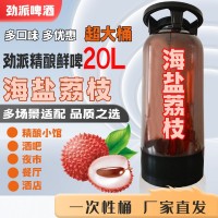 精釀鮮啤工廠直銷20升大桶裝多種口味果味大桶果酒吧夜場(chǎng)精釀果啤